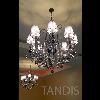 لوستر بلوری  سارینا دودی