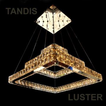لوستر اس ام دی مربعی 3 حلقه 60*40*20