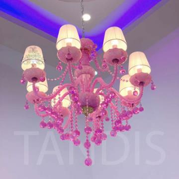 لوستر آریا 5 چفت صورتی باربی دوپوست