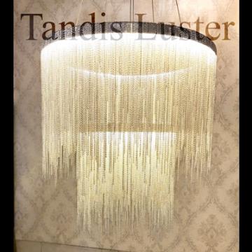 لایتینگ زنجیری مارگون دو حلقه 50*30