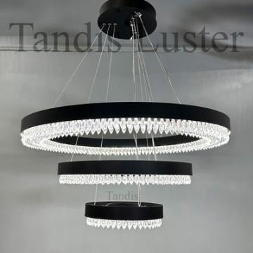 لوستر سانتی نیکا 3 حلقه 70*45*30
