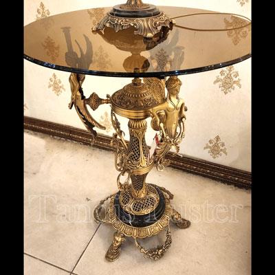 میز برنجی  فرشته 