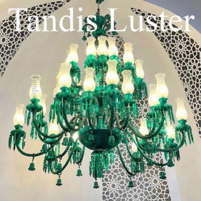 لوستر باکارا 28 شاخه در 2 طبقه