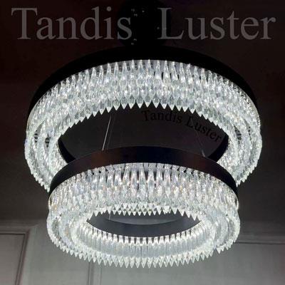 لوستر سانتی نیکا دو حلقه 60*45