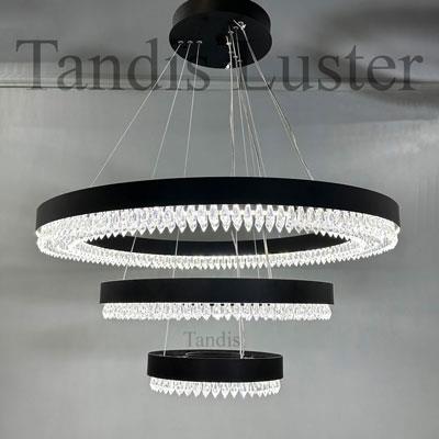 لوستر سانتی نیکا 3 حلقه 70*45*30